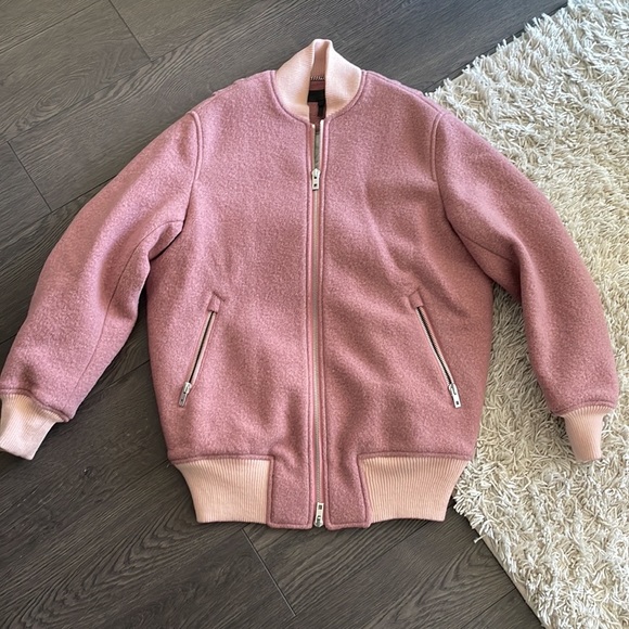RAG & BONE | NWOT Oversized Elle Bomber Wool Jacket - Picture 5 of 17
